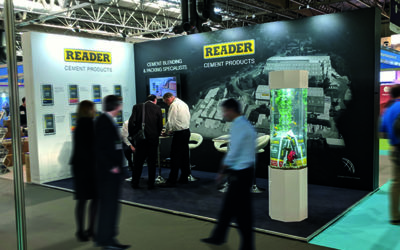 Reader Cement make a splash at UK Construction Week