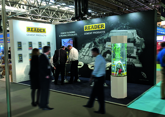 Reader Cement make a splash at UK Construction Week